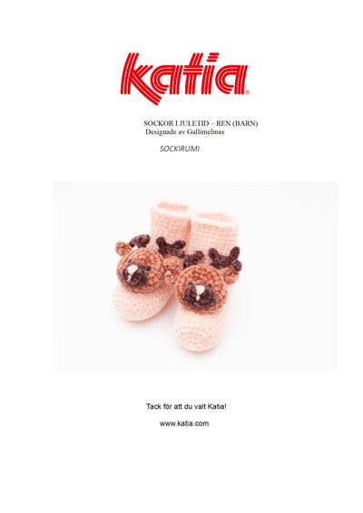 Julpaket. Sockor i Juletid, renar för baby. - Image 3