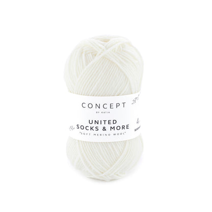 katia United Socks & More. 75%Merino superwash 25% Polyamid