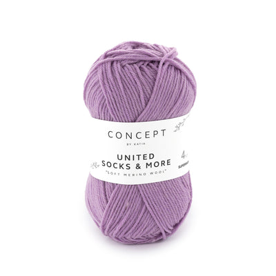 katia United Socks & More. 75%Merino superwash 25% Polyamid