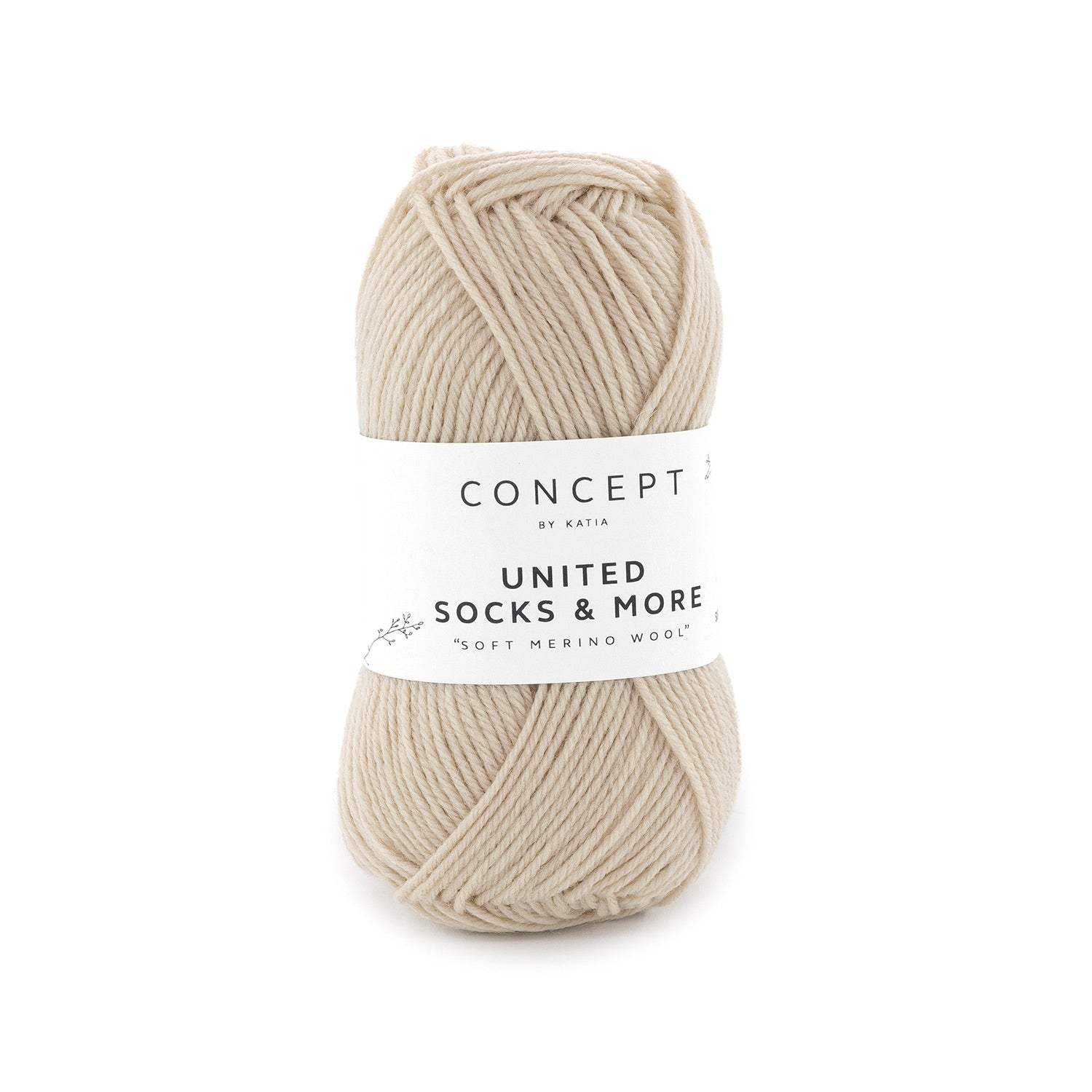 katia United Socks & More. 75%Merino superwash 25% Polyamid