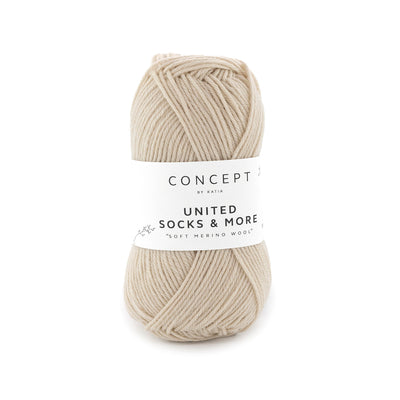 katia United Socks & More. 75%Merino superwash 25% Polyamid
