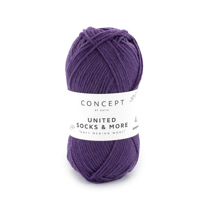 katia United Socks & More. 75%Merino superwash 25% Polyamid