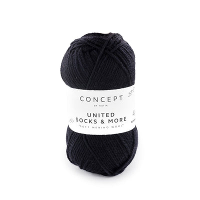 katia United Socks & More. 75%Merino superwash 25% Polyamid