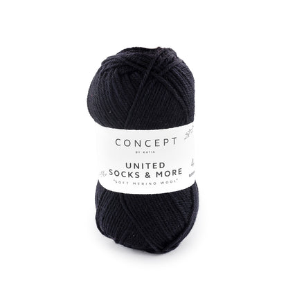 katia United Socks & More. 75%Merino superwash 25% Polyamid