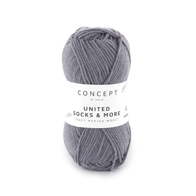 katia United Socks & More. 75%Merino superwash 25% Polyamid