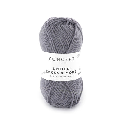 katia United Socks & More. 75%Merino superwash 25% Polyamid