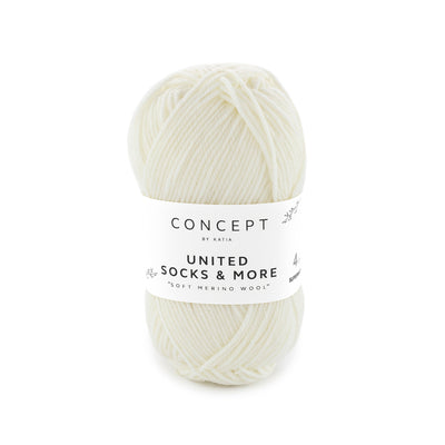 katia United Socks & More. 75%Merino superwash 25% Polyamid