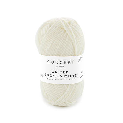 katia United Socks & More. 75%Merino superwash 25% Polyamid