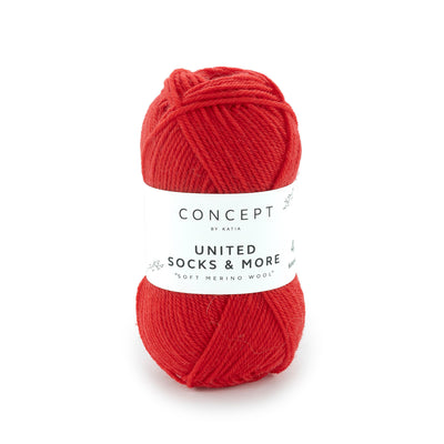 katia United Socks & More. 75%Merino superwash 25% Polyamid