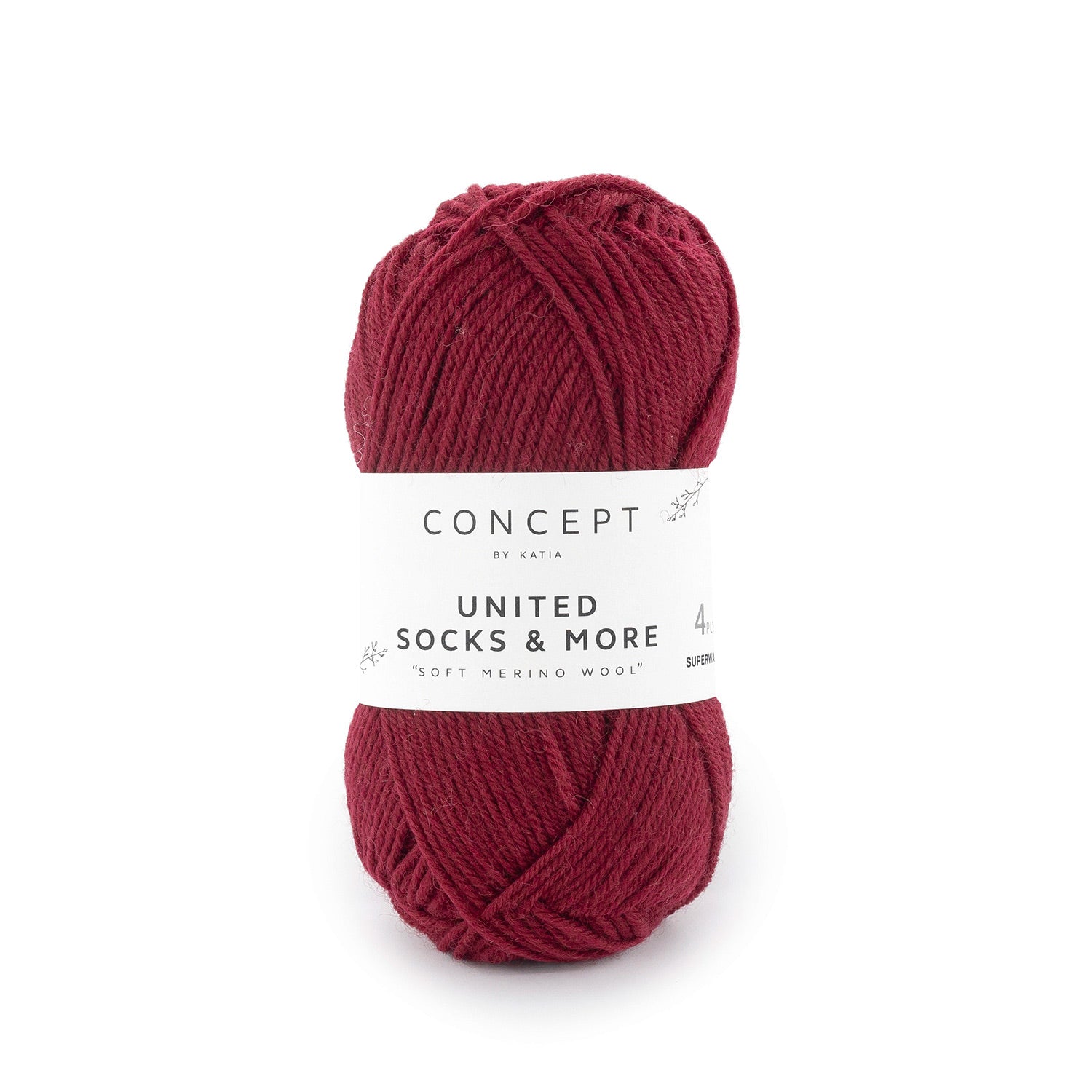 katia United Socks & More. 75%Merino superwash 25% Polyamid