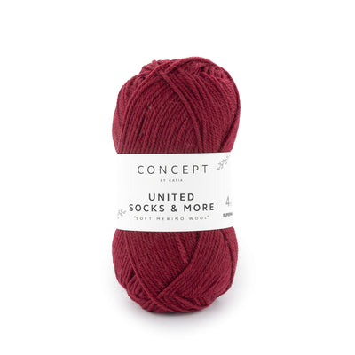 katia United Socks & More. 75%Merino superwash 25% Polyamid