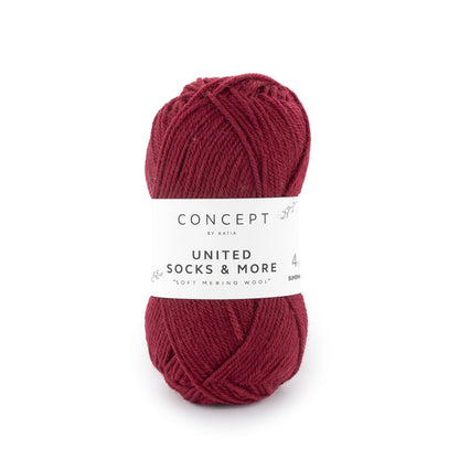 katia United Socks & More. 75%Merino superwash 25% Polyamid