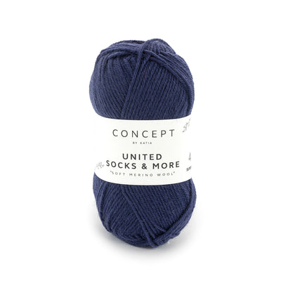 katia United Socks & More. 75%Merino superwash 25% Polyamid