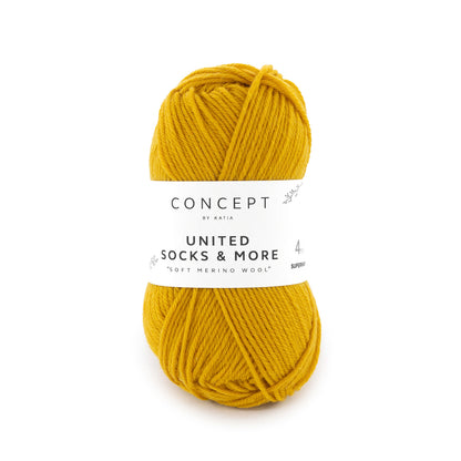 katia United Socks & More. 75%Merino superwash 25% Polyamid