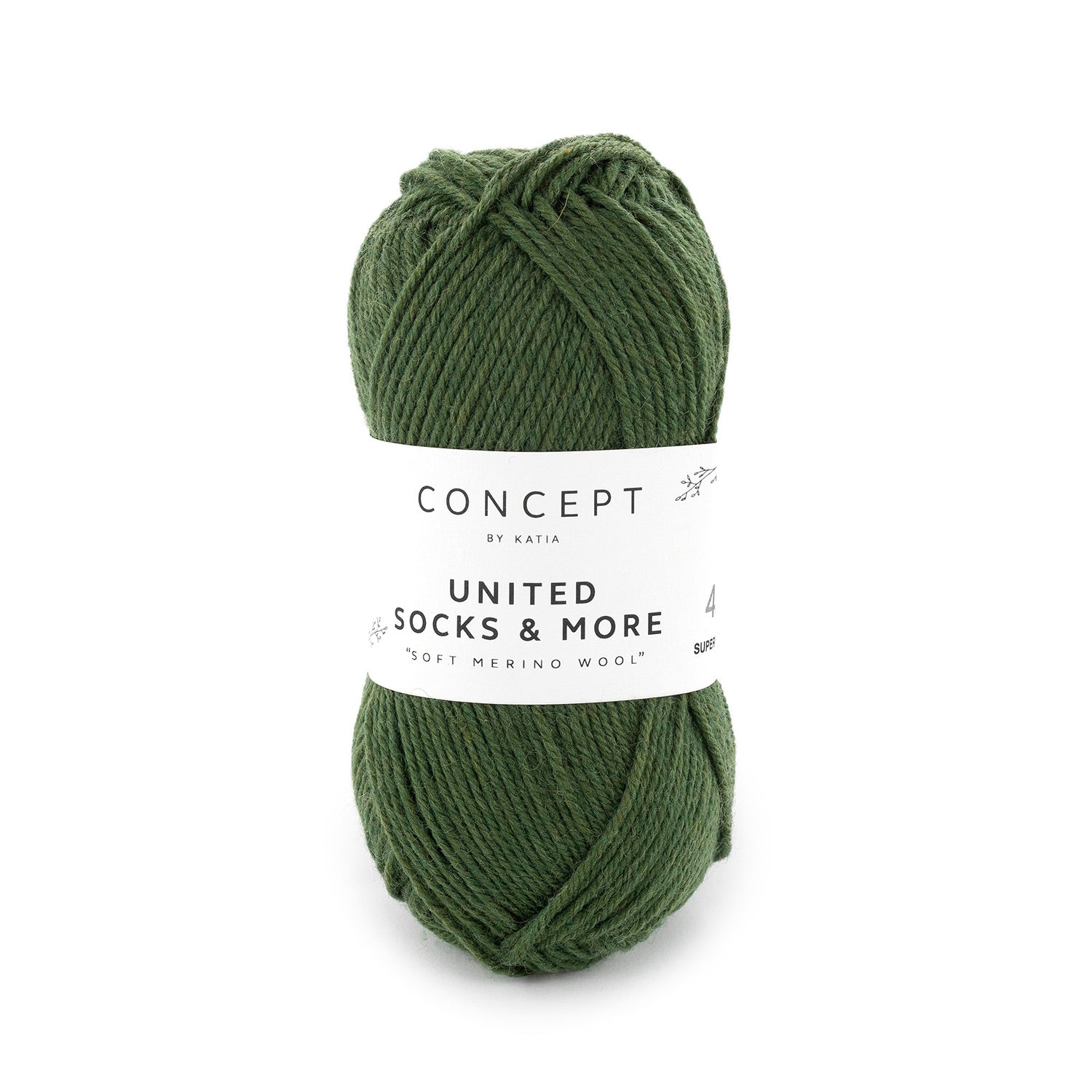 katia United Socks & More. 75%Merino superwash 25% Polyamid