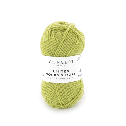 katia United Socks & More. 75%Merino superwash 25% Polyamid
