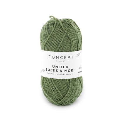 katia United Socks & More. 75%Merino superwash 25% Polyamid