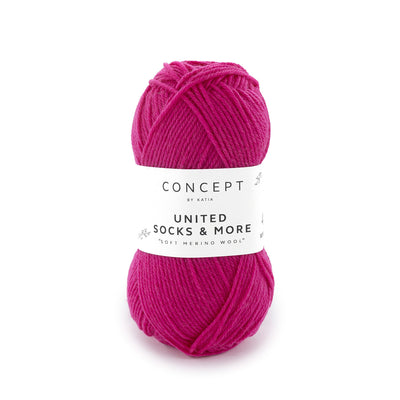 katia United Socks & More. 75%Merino superwash 25% Polyamid