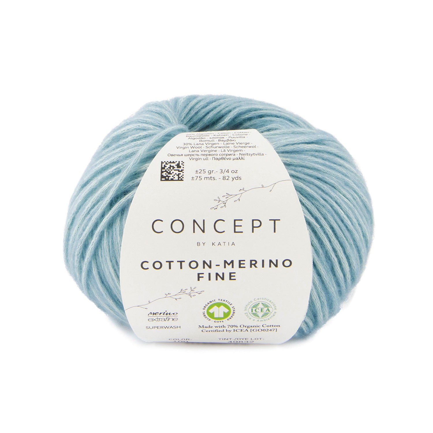 Concept by Katia - Cotton merino fine by Katia