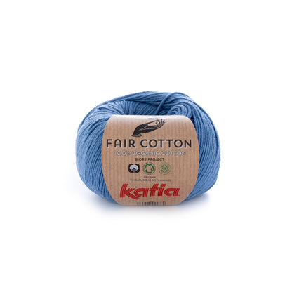 Fair cotton organic Katia by Katia