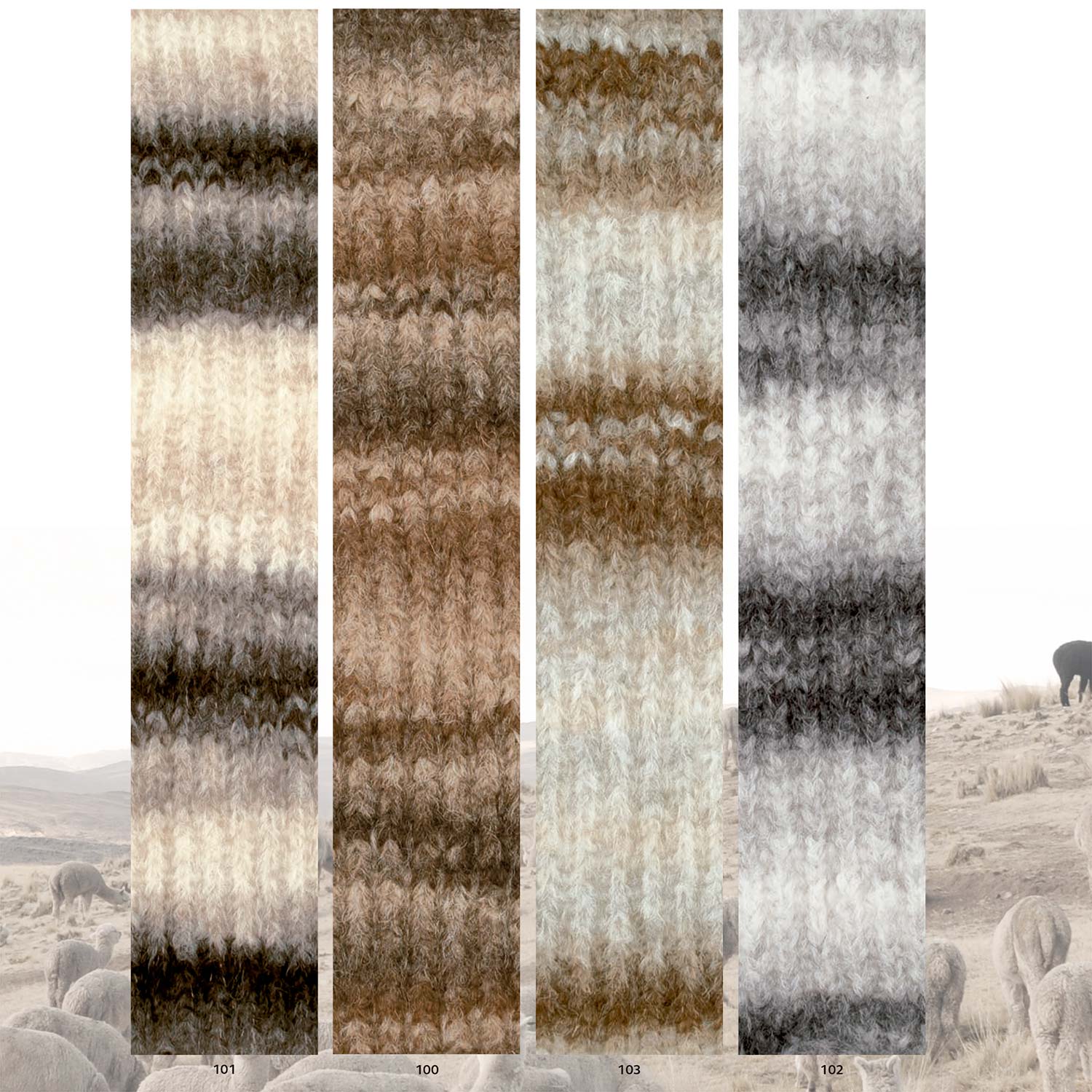 Concept by Katia - Pure alpaca natural colors - Image 2