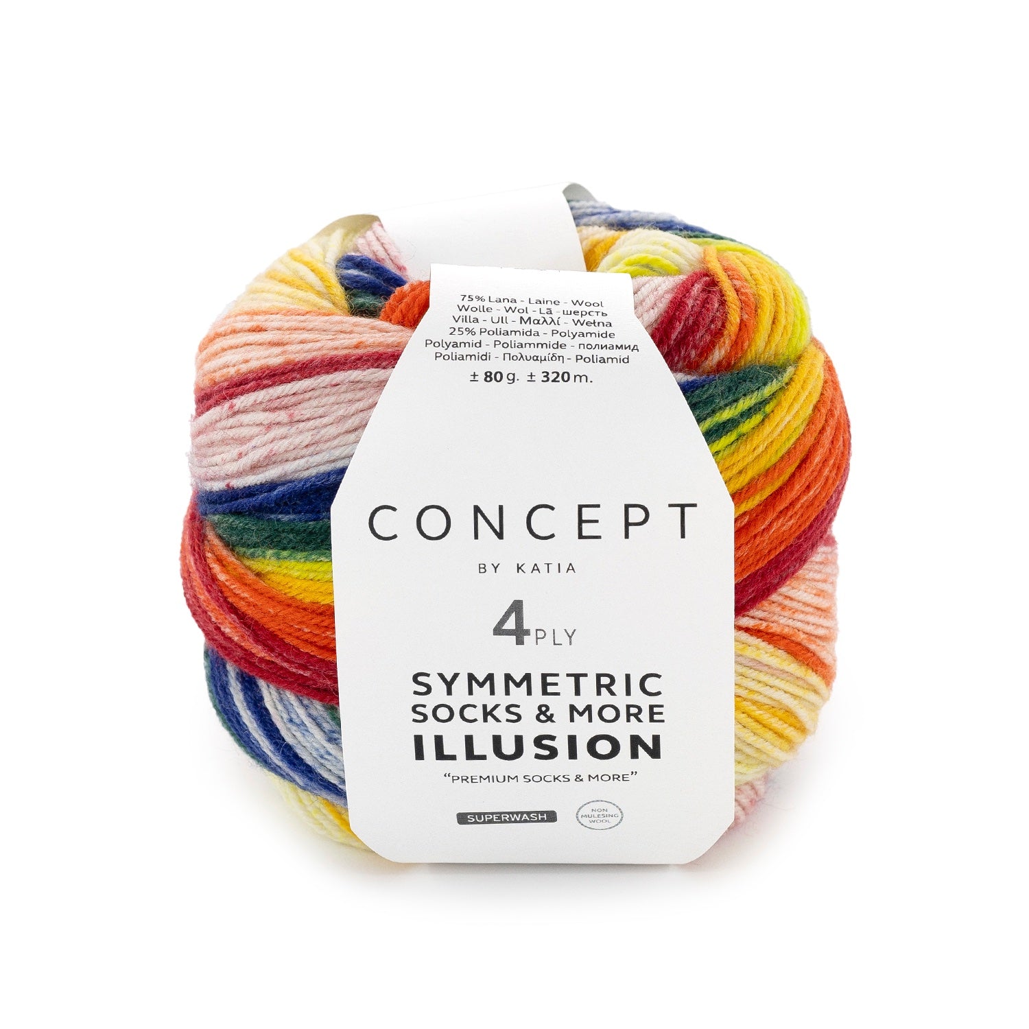 Concept by Katia - Symmetric socks & more Illusion by Katia