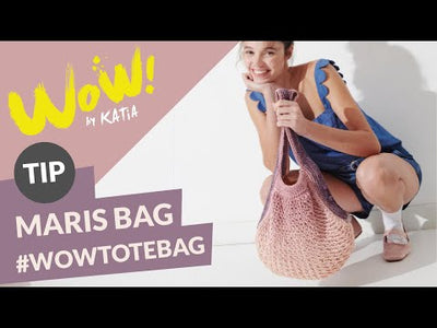 Wow Tote bag. 100% Bomull