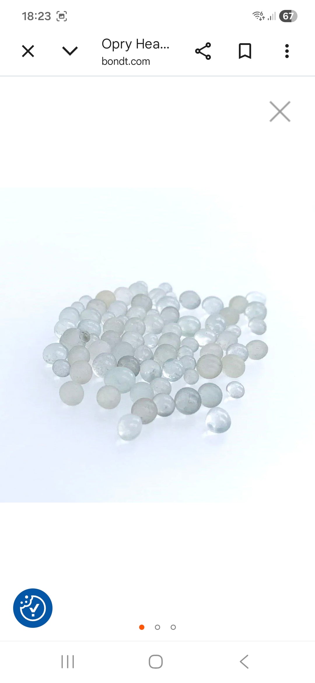 Opry Heavy weight pearls 250g