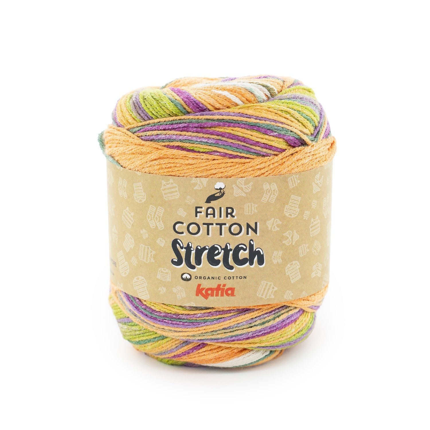 Fair cotton stretch. 90% organisk bomull - 10% Polyamind