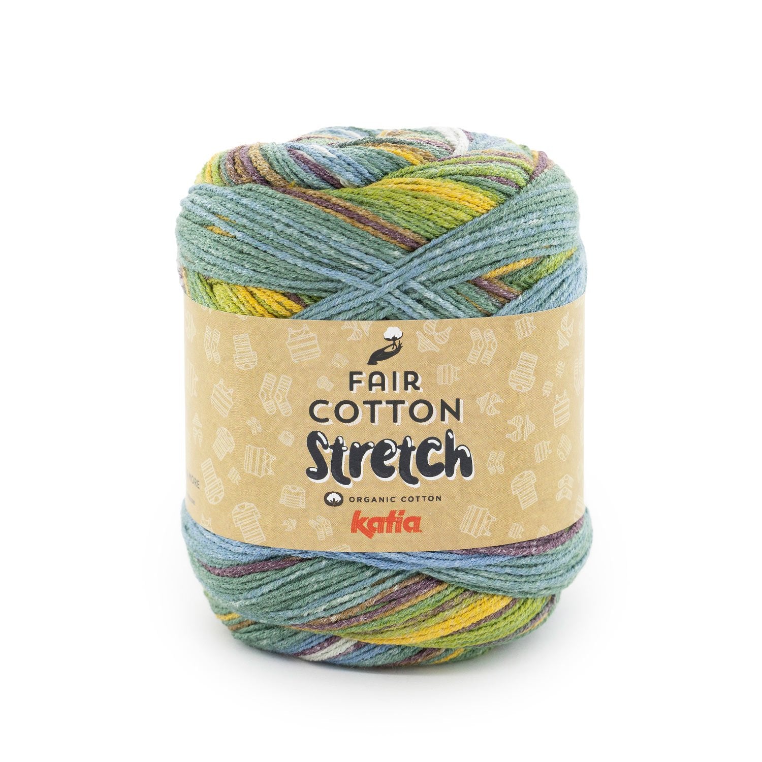 Fair cotton stretch. 90% organisk bomull - 10% Polyamind