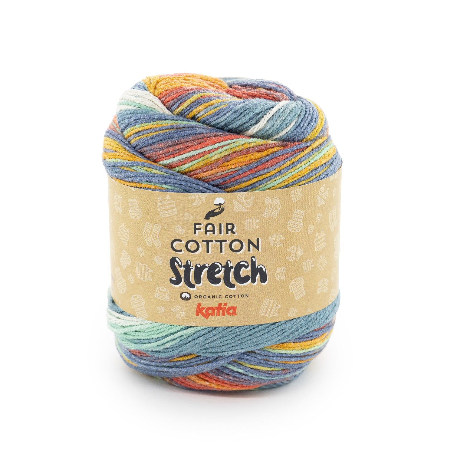 Fair cotton stretch. 90% organisk bomull - 10% Polyamind
