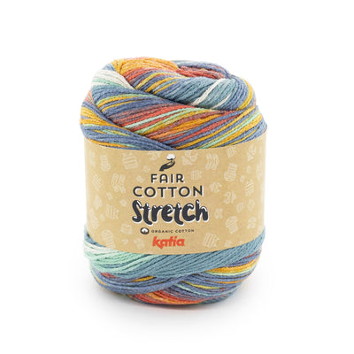 Fair cotton stretch. 90% organisk bomull - 10% Polyamind