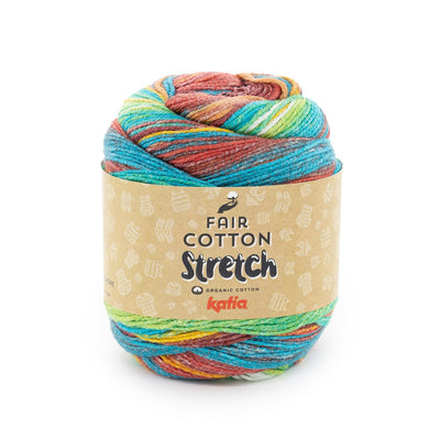 Fair cotton stretch. 90% organisk bomull - 10% Polyamind
