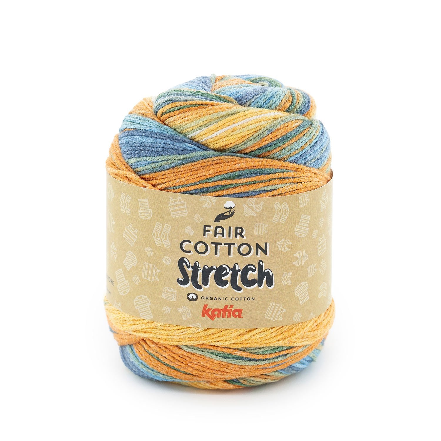 Fair cotton stretch. 90% organisk bomull - 10% Polyamind
