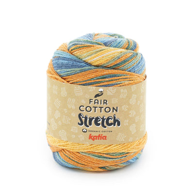 Fair cotton stretch. 90% organisk bomull - 10% Polyamind